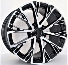 18 İnç 5x112 Audi-Seat-Volkswagen-Skoda Black polish