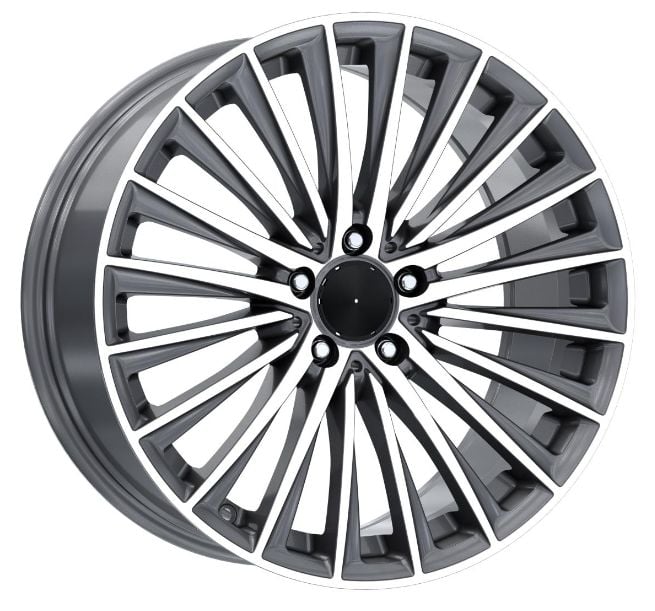 18''5X112 66,6 ET40 Mercedes New S Class Gun Metal Diamond