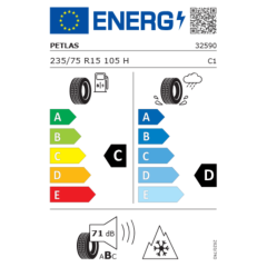 Petlas 235/75R15 TL 105H Explero A/S Dört Mevsim Lastik (2025)