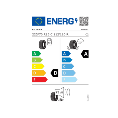 Petlas 225/70R15C 112/110R 8PR Full Power PT825 Plus Yaz Lastiği (2025)
