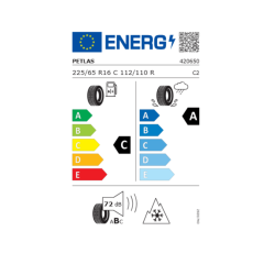 Petlas VanMaster A/S 225/65R16C 112/110R 8 PR 4 Mevsim Ticari Lastik ( 2025 )
