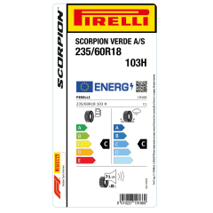 Pirelli 235/60R18 103H M+S Scorpion Verde All Season 4 Mevsim Lastiği (2025)