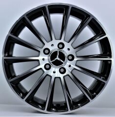 19'' 5x112 Mercedes Black Diamond Jant Takım