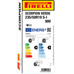Pirelli 235/50R19 99V S-I Scorpion Verde Yaz Lastiği (2025)