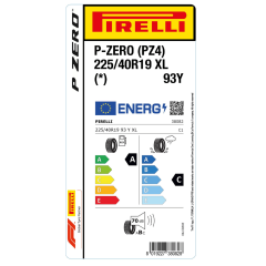 Pirelli 225/40R19 93Y XL P-Zero Yaz Performans Lastiği (2025)