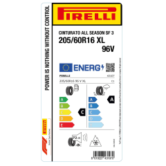 Pirelli 215/60R16 100V XL Cinturato All Season SF3 4 Mevsim Lastik (2025)