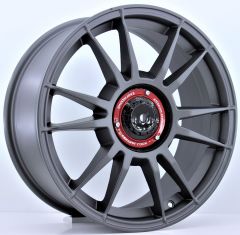 18 İnç 5X100 Polo Seat Skoda Toyota Kapaklı Ultrasport Matt Gun Metal Jant Takım