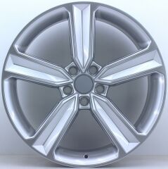 18 İnç 5X112 Audi A3 A4 A5 A6 A7 A8 Babayaga Silver Gloss Jant Takım