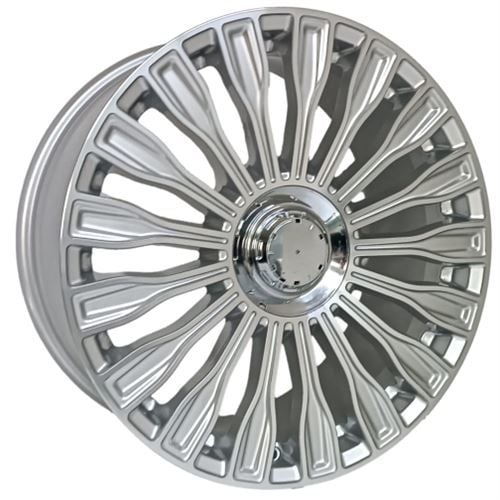 16 İnç 5x112 Volkswagen Mercedes Audi Uyumlu Silver Jant Takımı | R1 Wheels