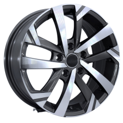 16 İnç 5X112 Volkswagen Seat Skoda Gun Machined Jant Takımı