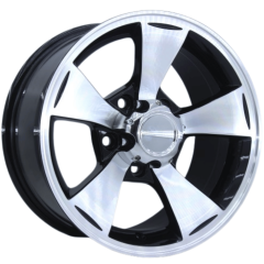 16 İnç 5X118 Cıtroen Jumper Fiat Ducato Peugeot Boxer Off Road Black Polish Jant Takımı