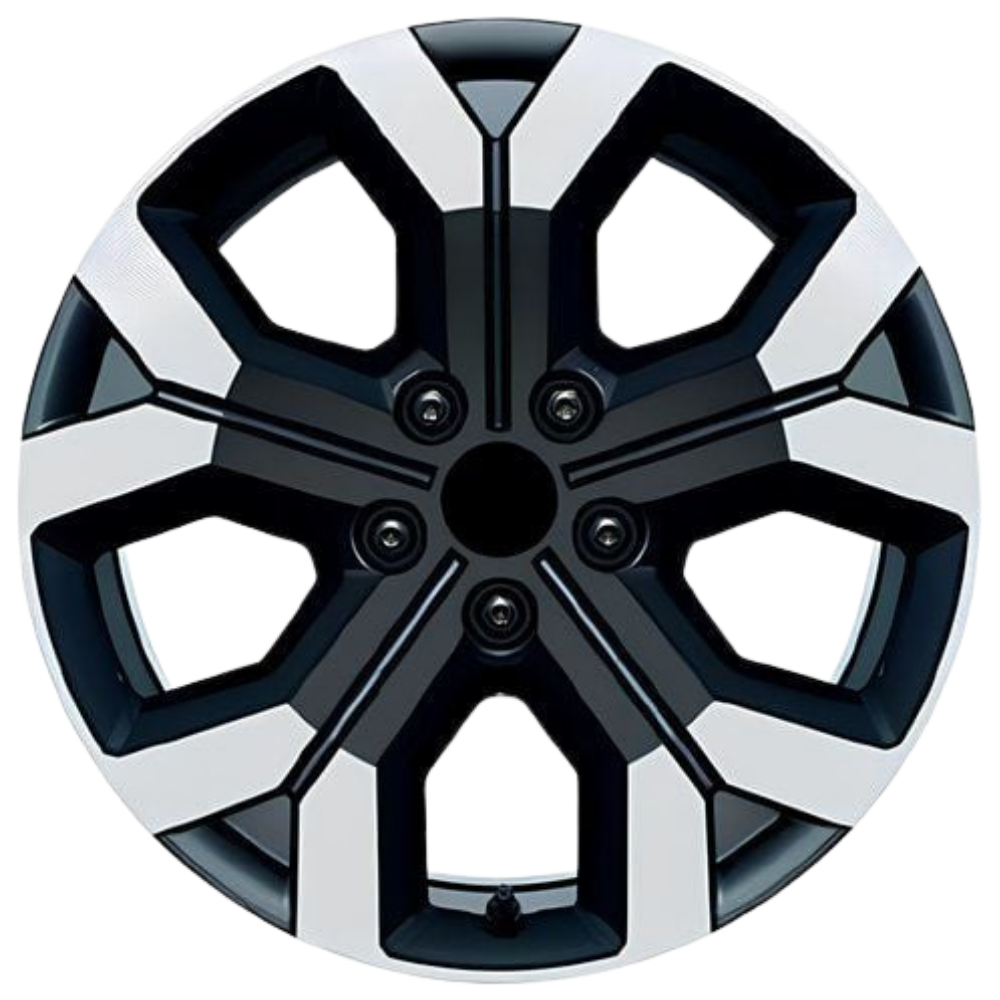 16 İnç 4x100 Renault Honda Hyundai Opel Kia Uyumlu Siyah Jant Takımı | R1 Wheels