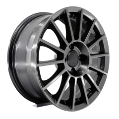 16 İnç 5X112 Volkswagen Seat Skoda Uyumlu Gun Metal Jant Takımı