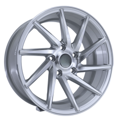 16 İnç 5X112 Audi Seat Skoda Volkswagen Silver Polish Jant Takım