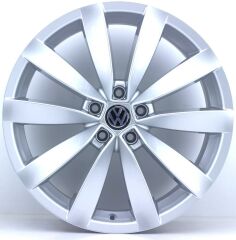 19 İnç 5X112 Lugano Orjinal Kalıp Seat Volkswagen Arteon İcon Silver Jant Takımı