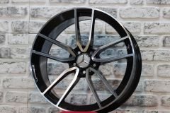 20'' İnç 5X112 20X8.5-9.5 Et42/45 Mercedes Cla Amg Black Machined Jant Takım