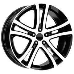 17 İnç 5x108 Ford Volvo Peugeot Uyumlu Black Diamond Jant Takımı | R1 Wheels