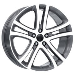 17 İnç 5x108 Ford Volvo Peugeot Uyumlu Gunmetal Diamond Jant Takımı | R1 wheels