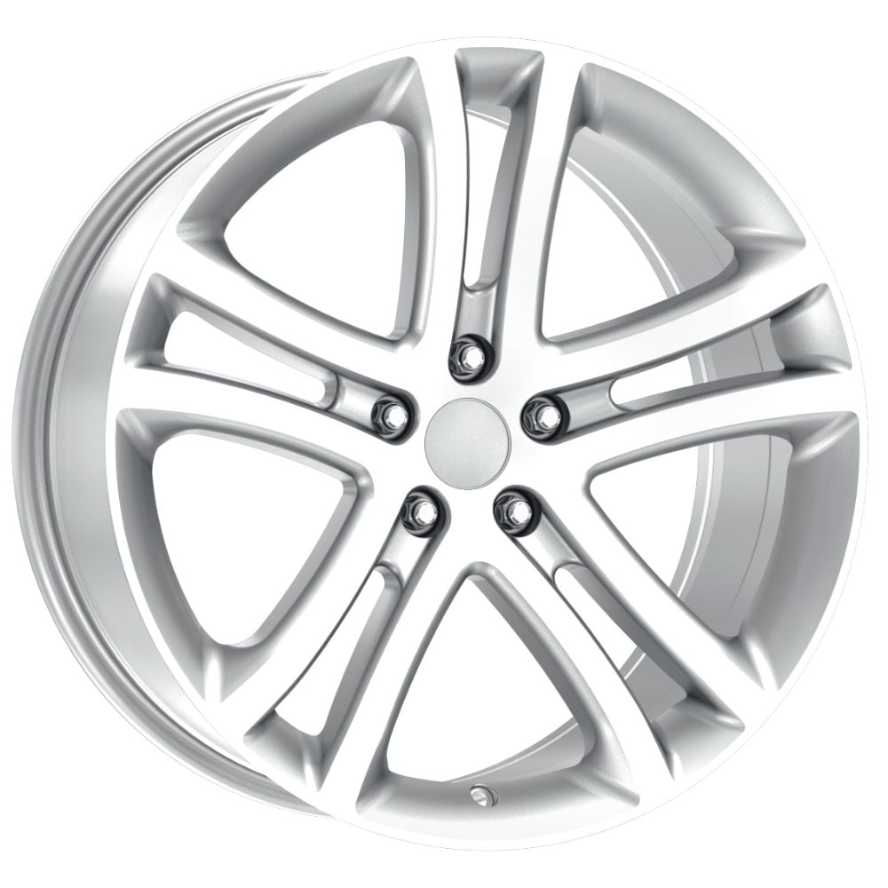 17 İnç 5x112 Volkswagen Audi Mercedes Uyumlu Silver Diamond Jant Takımı | R1 Wheels