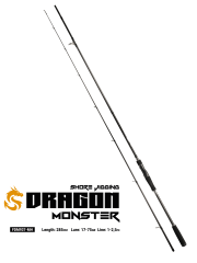 Fujin Dragon Monster 285cm 17-75gr Spin Kamışı