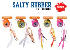 Fujin Salty Rubber 60gr SR Serisi Tai Rubber Set