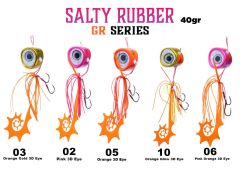 Fujin Salty Rubber 40gr GR Serisi Tai Rubber Set