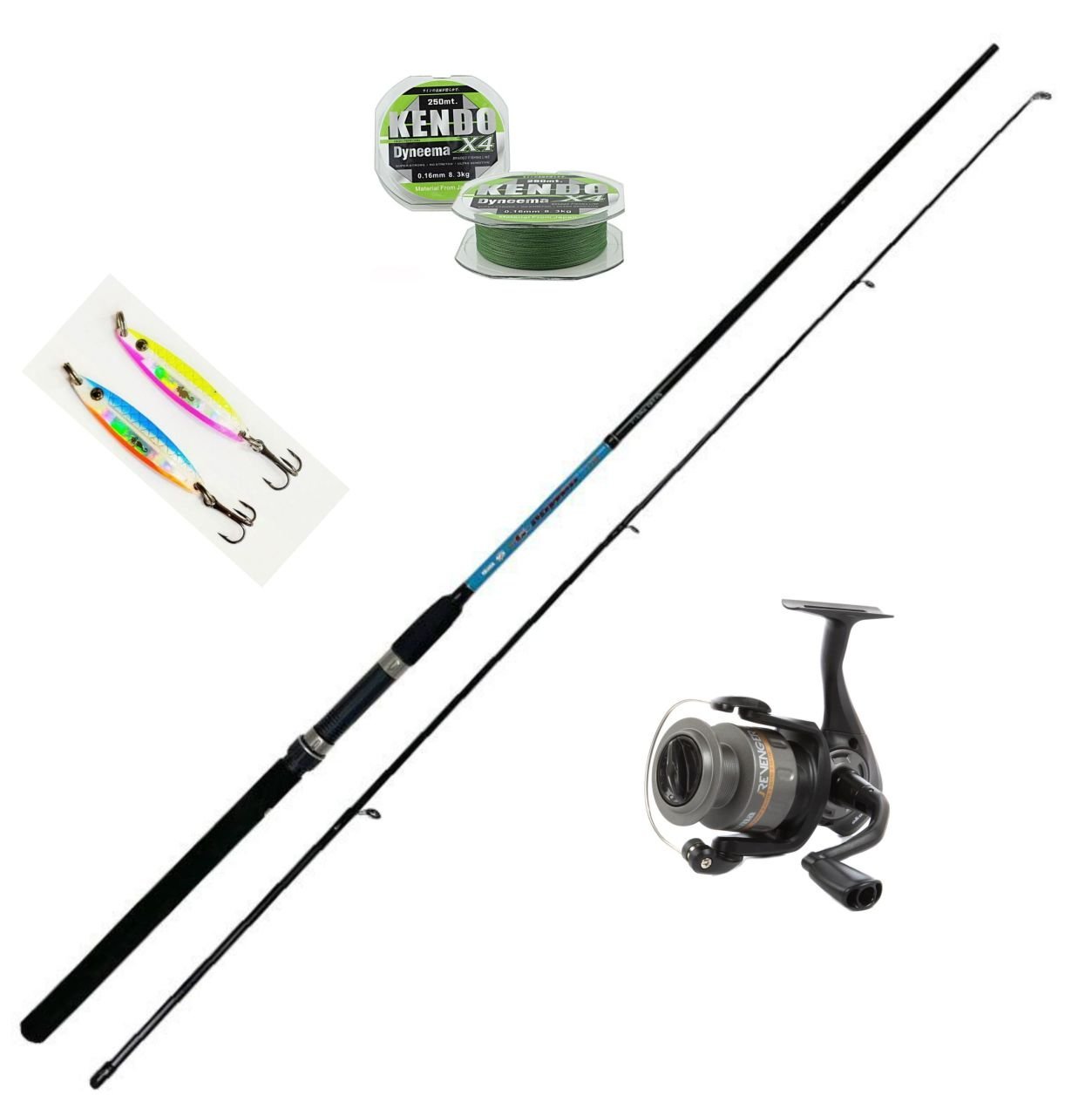 Okuma G-Power 270 cm 7-35 gr revenger 40 Spin Set- 2