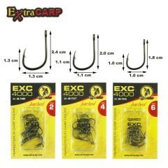 Extra Carp Hooks Exc 4000 (sazan iğnesi)
