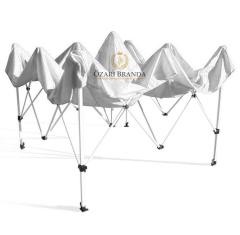 3x3 Katlanabilir Çardak Gazebo Stand Çadırı BEYAZ RENK