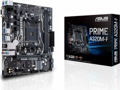 ASUS PRIME A320M-F AMD A320 DDR4 3200 MHz Am4 MATX ANAKART