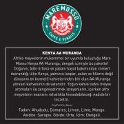 Kenya AA Muranga Yöresel Filtre Kahve 250 Gr.