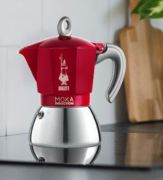 New Moka Induction 2 Cup Kırmızı - Red