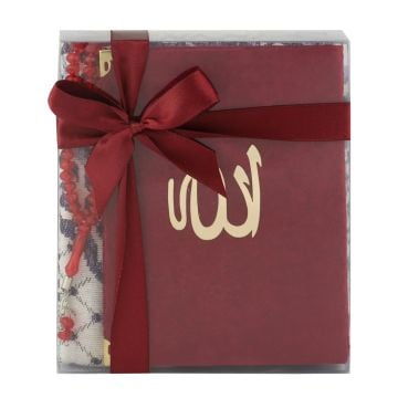 Hediyelik Yasin Seccade Tesbih Seti (25'li)