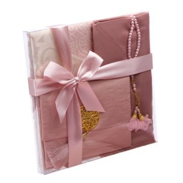 Rose Serisi Seccade Eşarp Seti 27 'Li