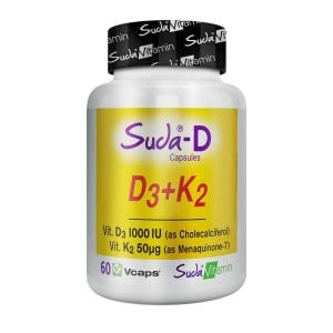 Suda Vitamin D3 K2 60 Kapsül 8681571357391