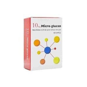 Imuneks Micro-Glucan 10 mg Beta Glukan 40 Kapsül