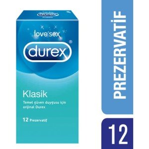 Durex Klasik Prezervatif 12'li - Temel Güven Duygusu5052197052640