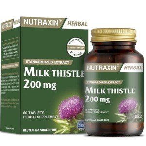 Nutraxin Milk Thistle 200mg 60 Tablet