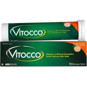 Vitocco Vitamin ve Mineral Kompleksi 15 Efervesan Tablet 8699514020257