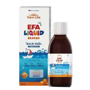 NewLife Efa Liquid Orange Balık Yağı 150ml 7640128141044