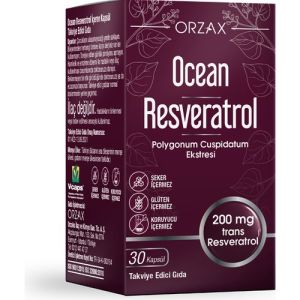 Ocean Resveratrol 200 mg 30 Kapsül 8697595873144