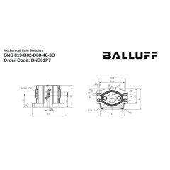 BALLUFF BNS 819-B02-D08-46-3B LİMİT SWITCH