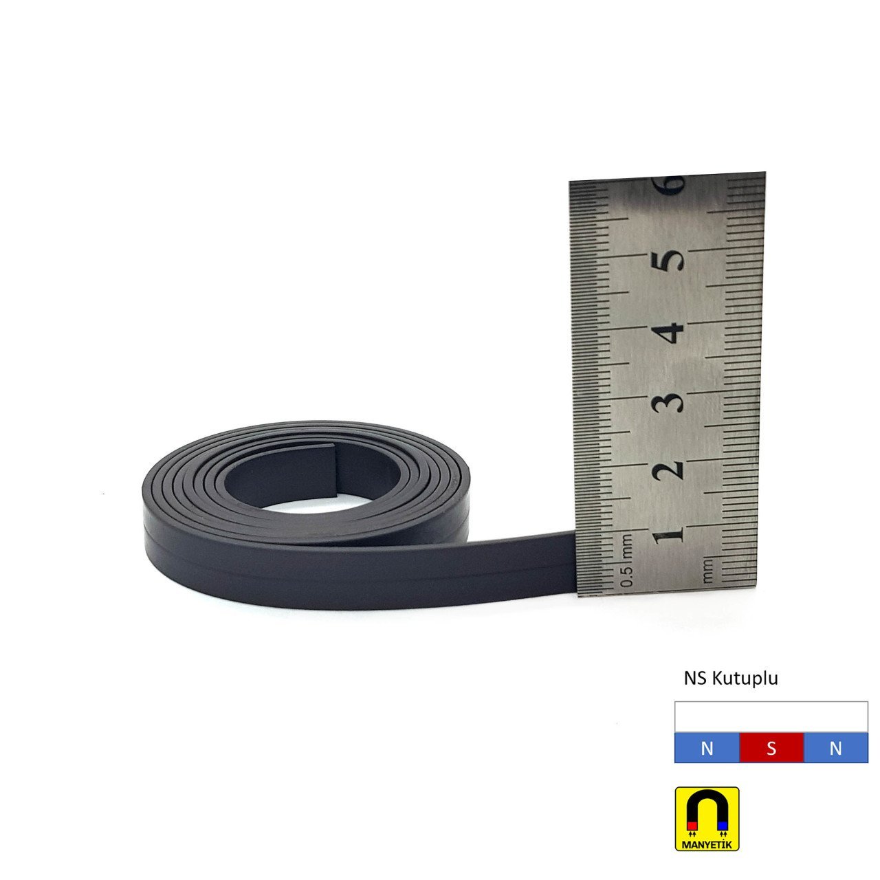10x2mm Esnek Şerit Mıknatıs
