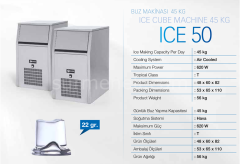 Buz Makinesi ICE 50 - 45 kg