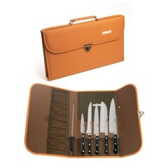 ﻿35199 - PİRGE Classic Çantalı Bıçak Seti - Knife Set with Roll Bag - 6 + 1 Pcs