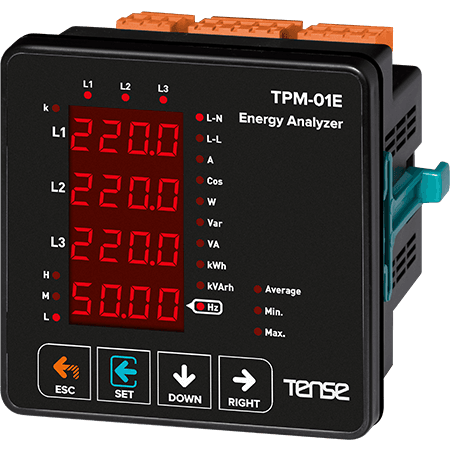 TENSE Şebeke Analizörü  TPM-01E