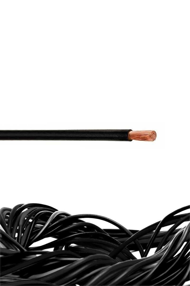 Çarkıt 25mm Siyah NYAF Kablo (1 metre)