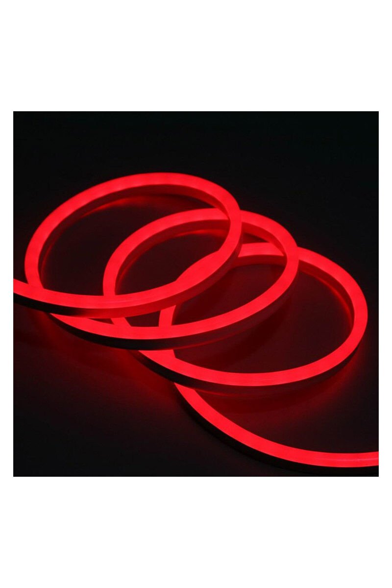 Noas 220V Neon Led (8x16mm) Kırmızı (50 metre)