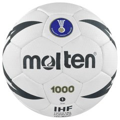 Molten H1X1000 IHF Onaylı Dikişli Deri 3 No Hentbol Topu