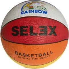 Selex Rb-5 Rainbow Renkli Kauçuk Basketbol Topu